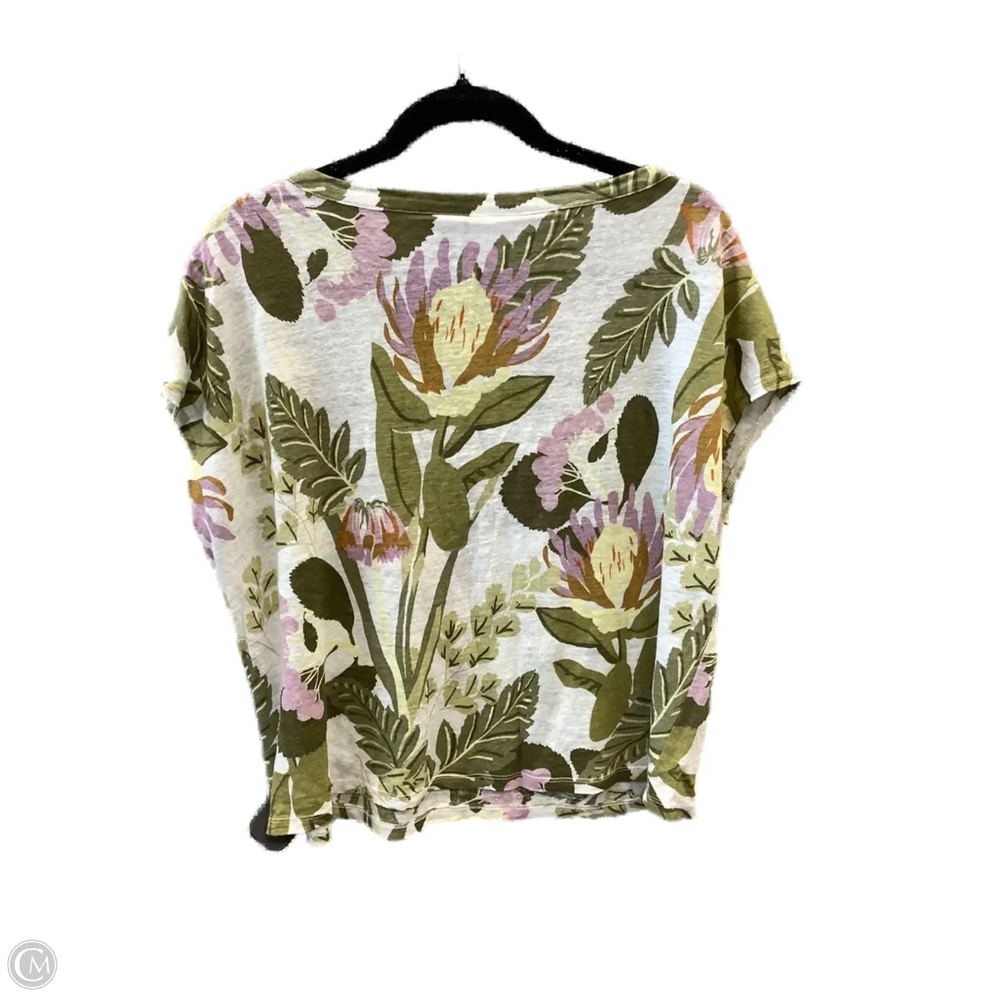 Top Short Sleeve By Rachel Zoe In Multi-colored, Size: L