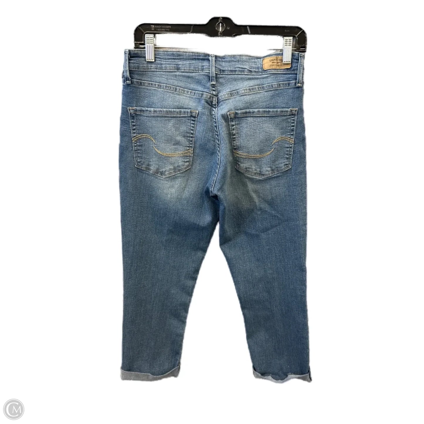 Capris By Levis In Blue Denim, Size: 8