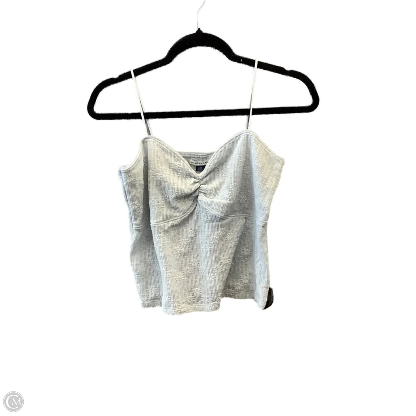 Top Sleeveless By American Eagle In Blue, Size: L
