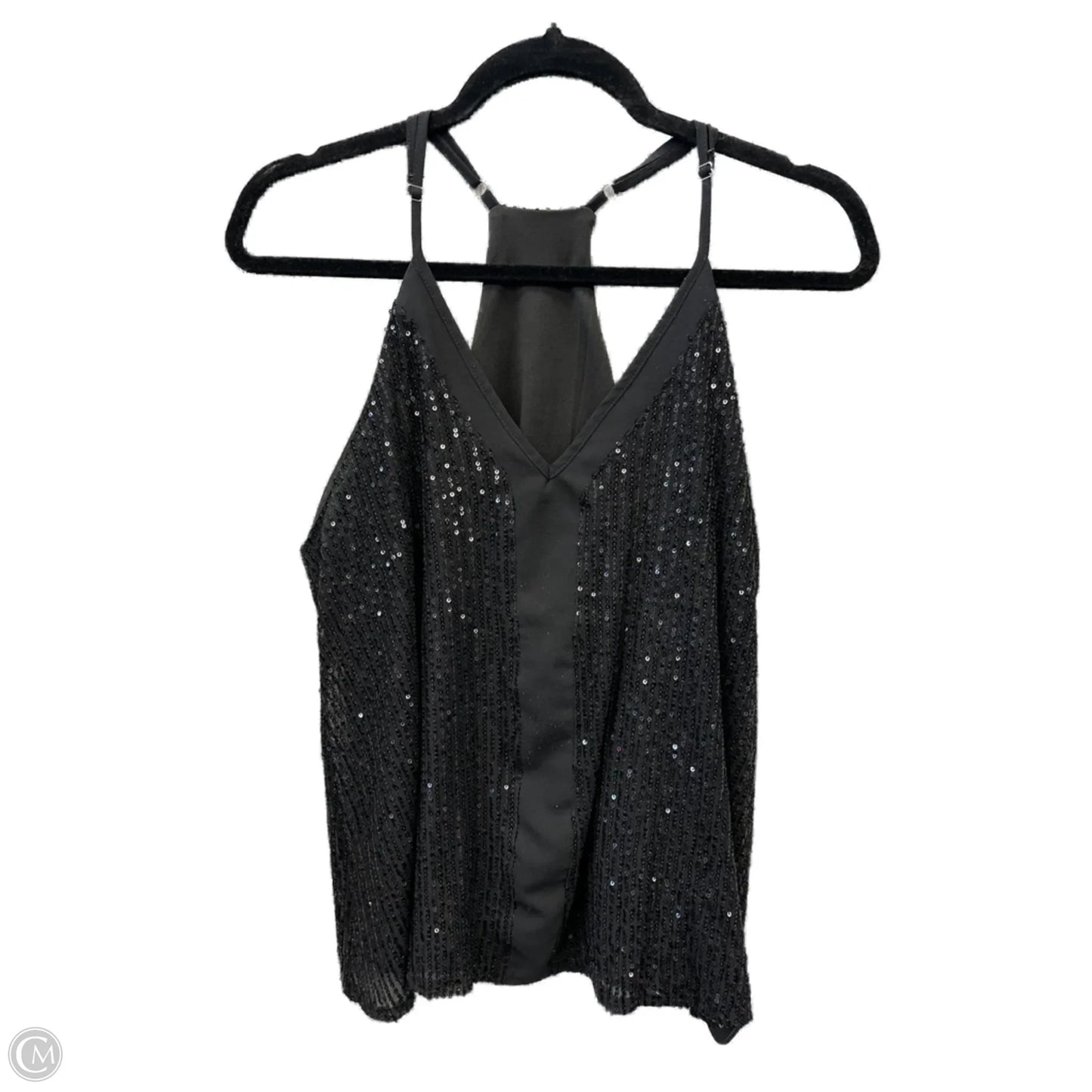 Top Sleeveless By Cme In Black, Size: L