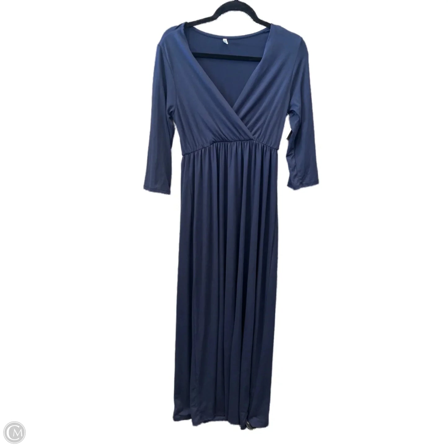 Dress Casual Maxi By Cme In Blue, Size: M