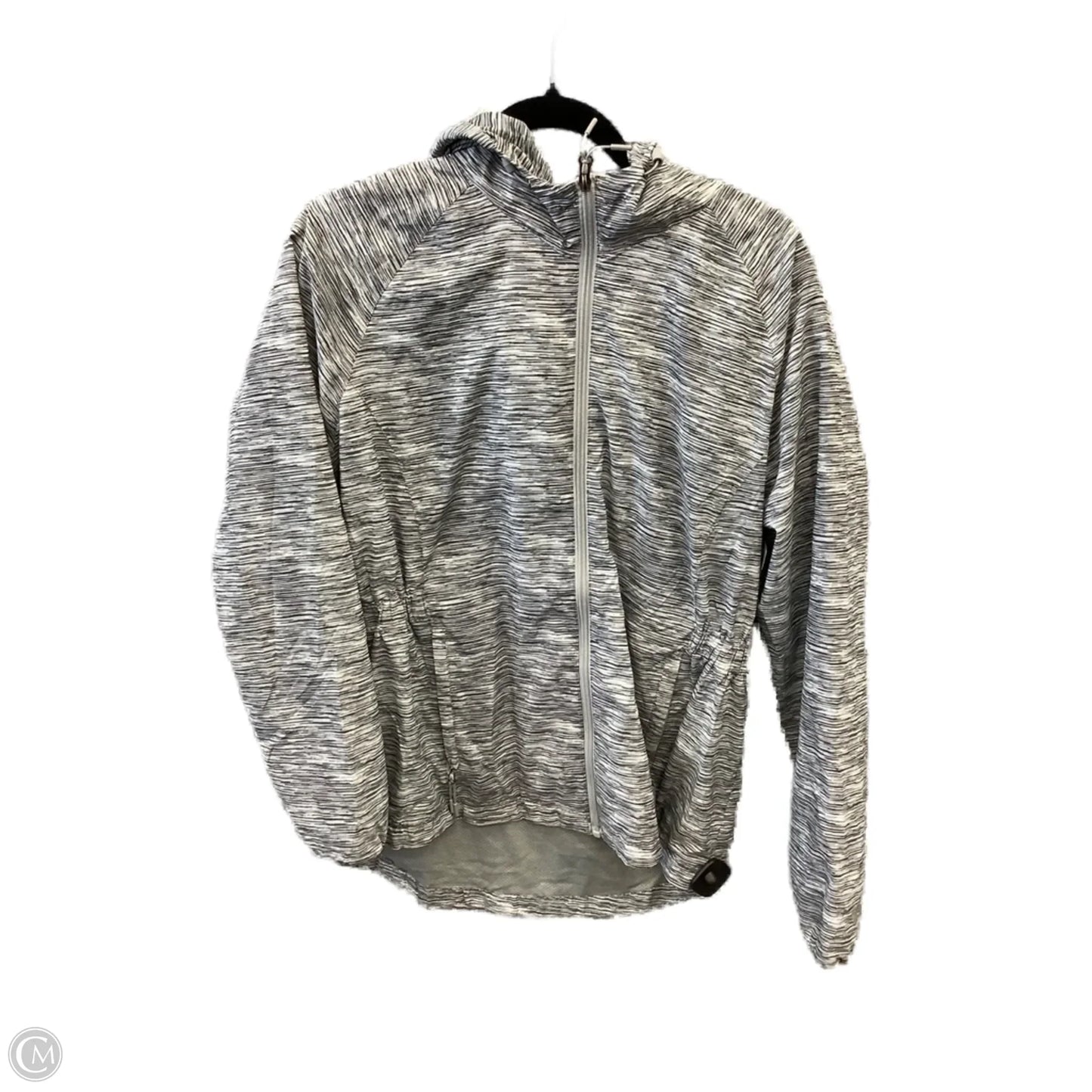 Athletic Jacket By New Balance In Grey, Size: Xl