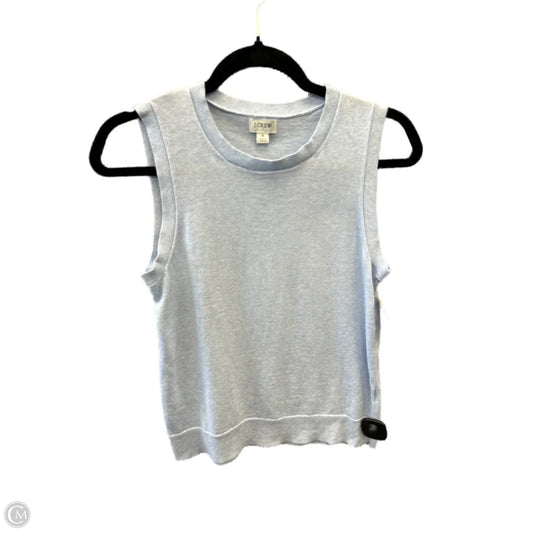 Top Sleeveless By J. Crew In Blue, Size: S