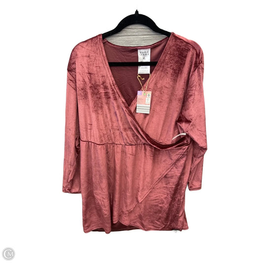 Dress Casual Short By Serra In Pink, Size: Xl