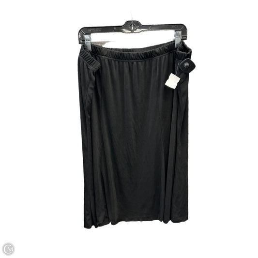 Skirt Midi By Cj Banks In Black, Size: 20