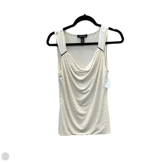 Top Sleeveless By White House Black Market In White, Size: M