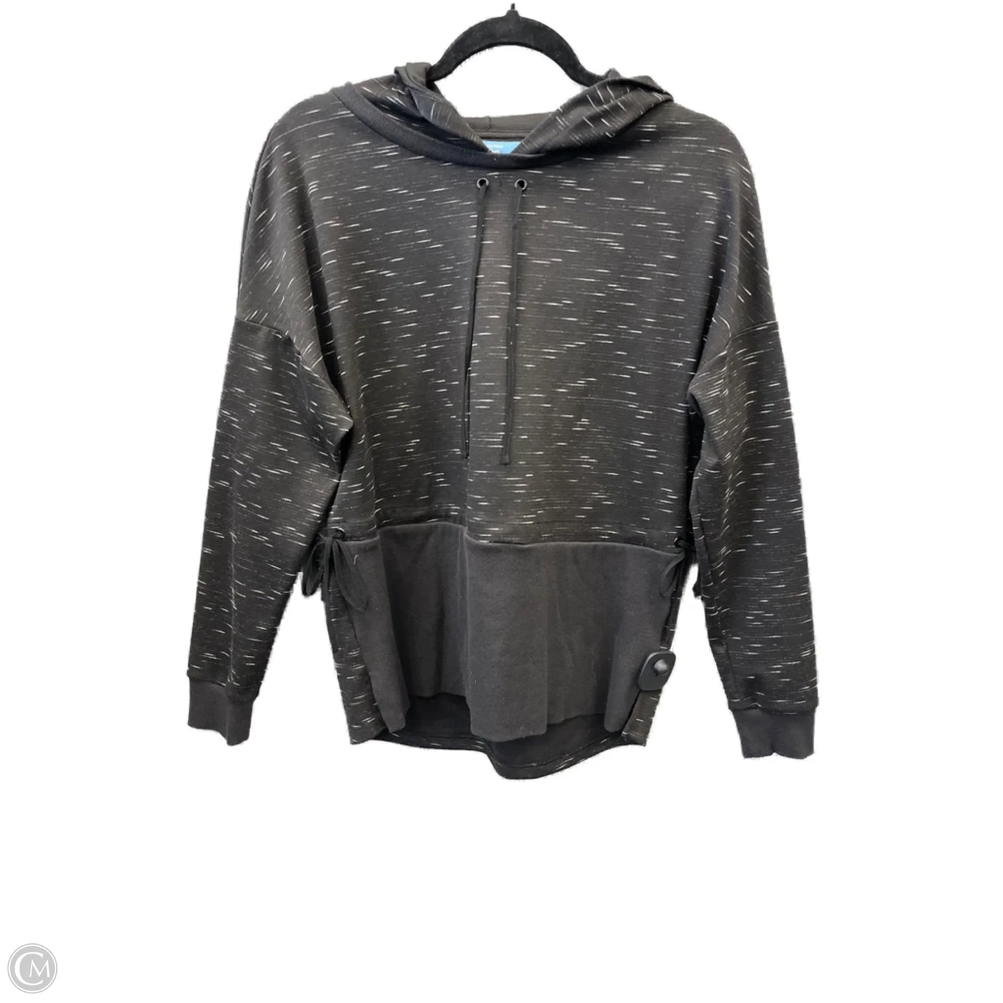 Sweatshirt Hoodie By Simply Vera In Black, Size: Xs