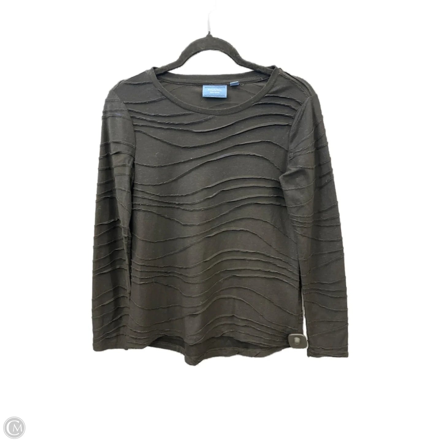 Top Long Sleeve By Simply Vera In Black, Size: S