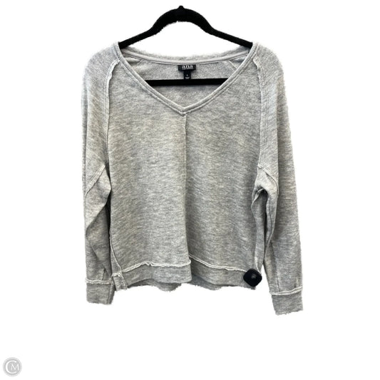 Top Long Sleeve By Ana In Grey, Size: S