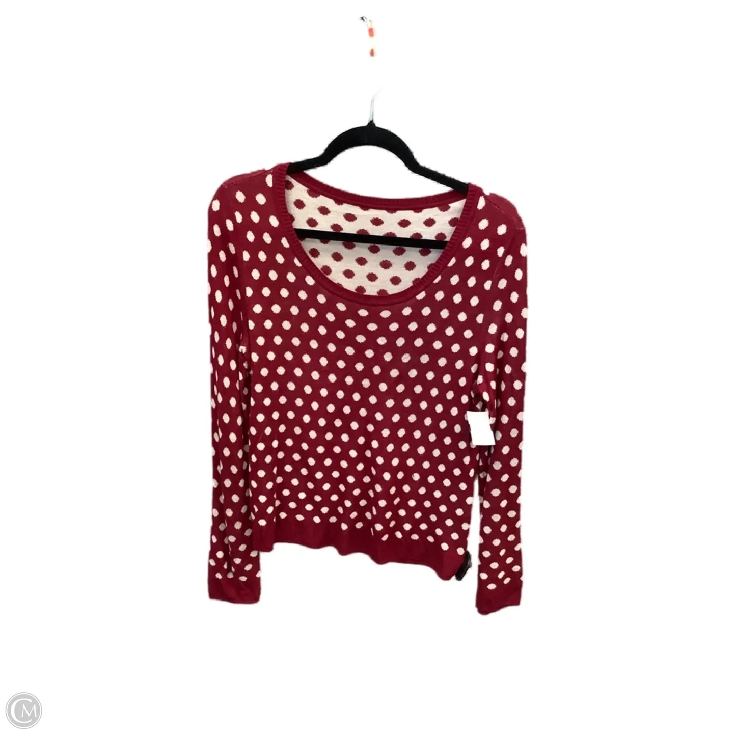 Top Long Sleeve By Kensie In Red, Size: M