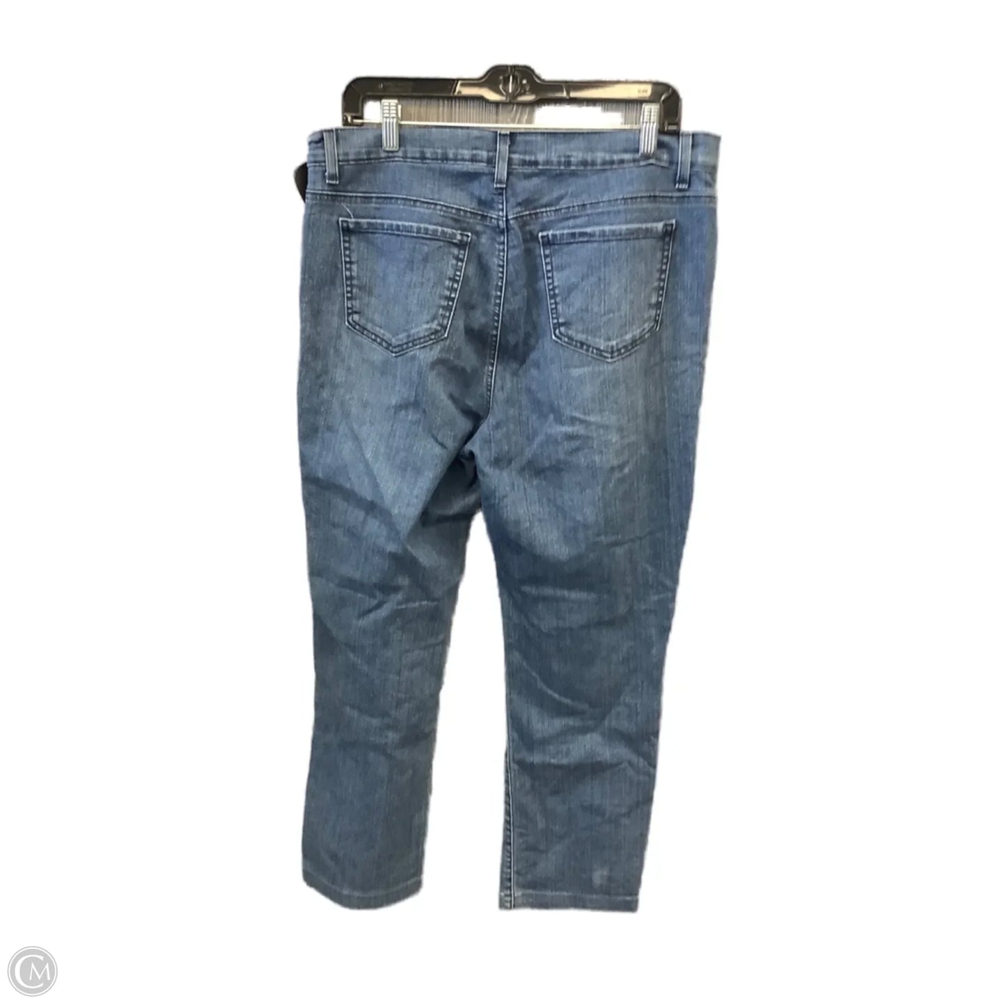 Jeans Boot Cut By Charter Club In Blue Denim, Size: 14