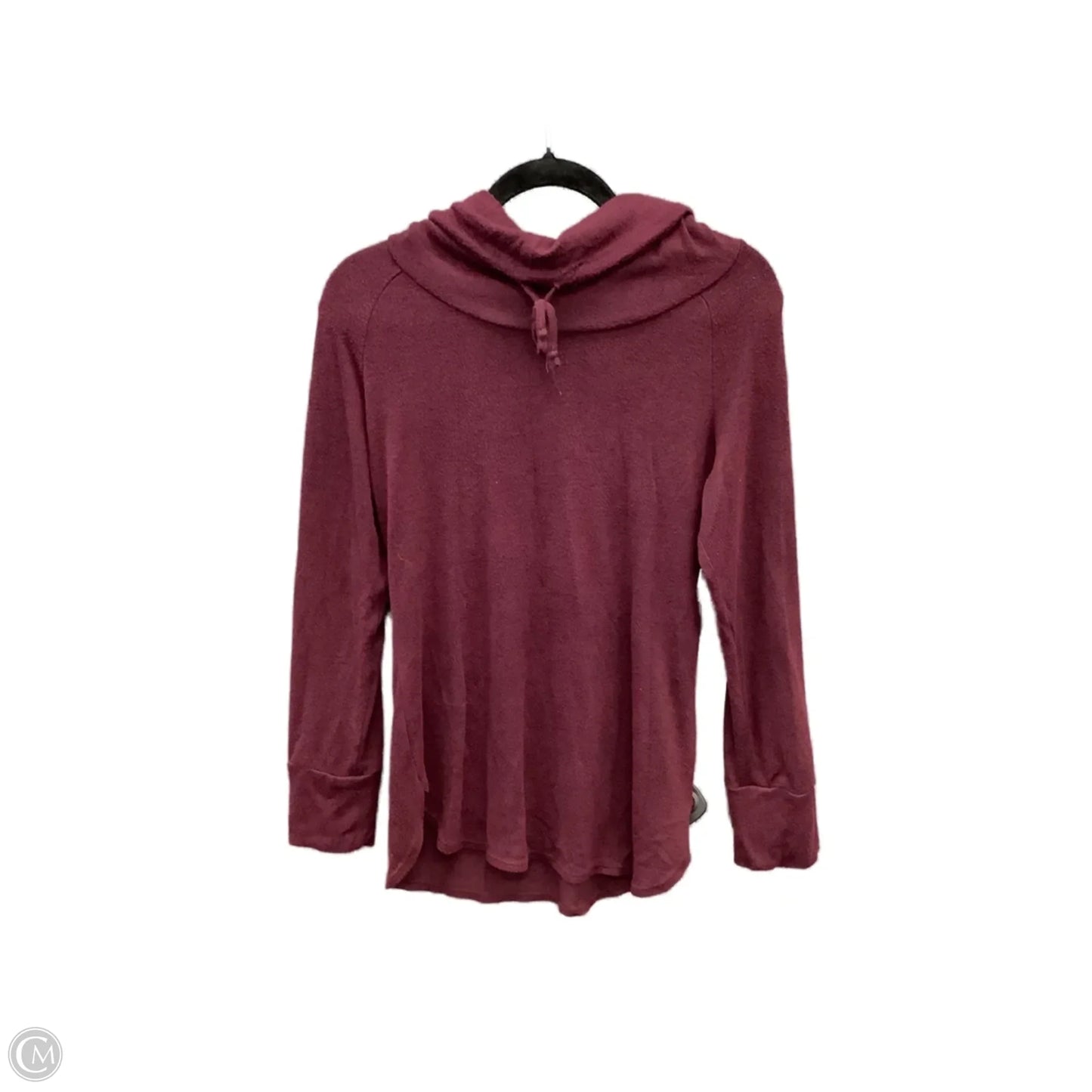 Top Long Sleeve By 41 Hawthorn In Maroon, Size: S