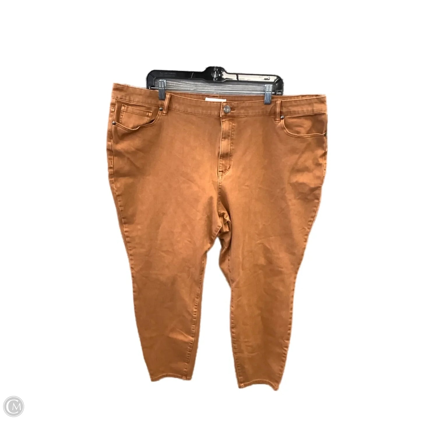 Jeans Skinny By Lane Bryant In Brown, Size: 24