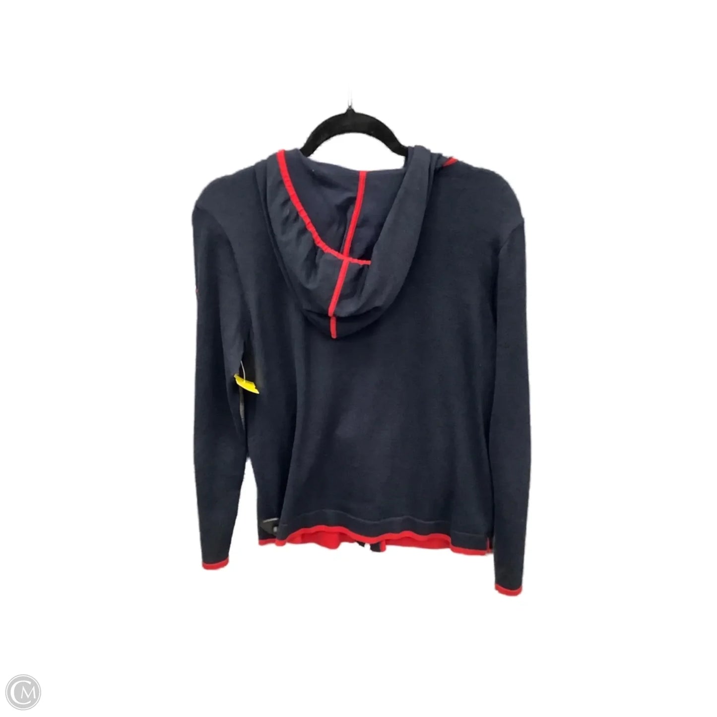 Sweatshirt Hoodie By Clothes Mentor In Blue & Red, Size: M