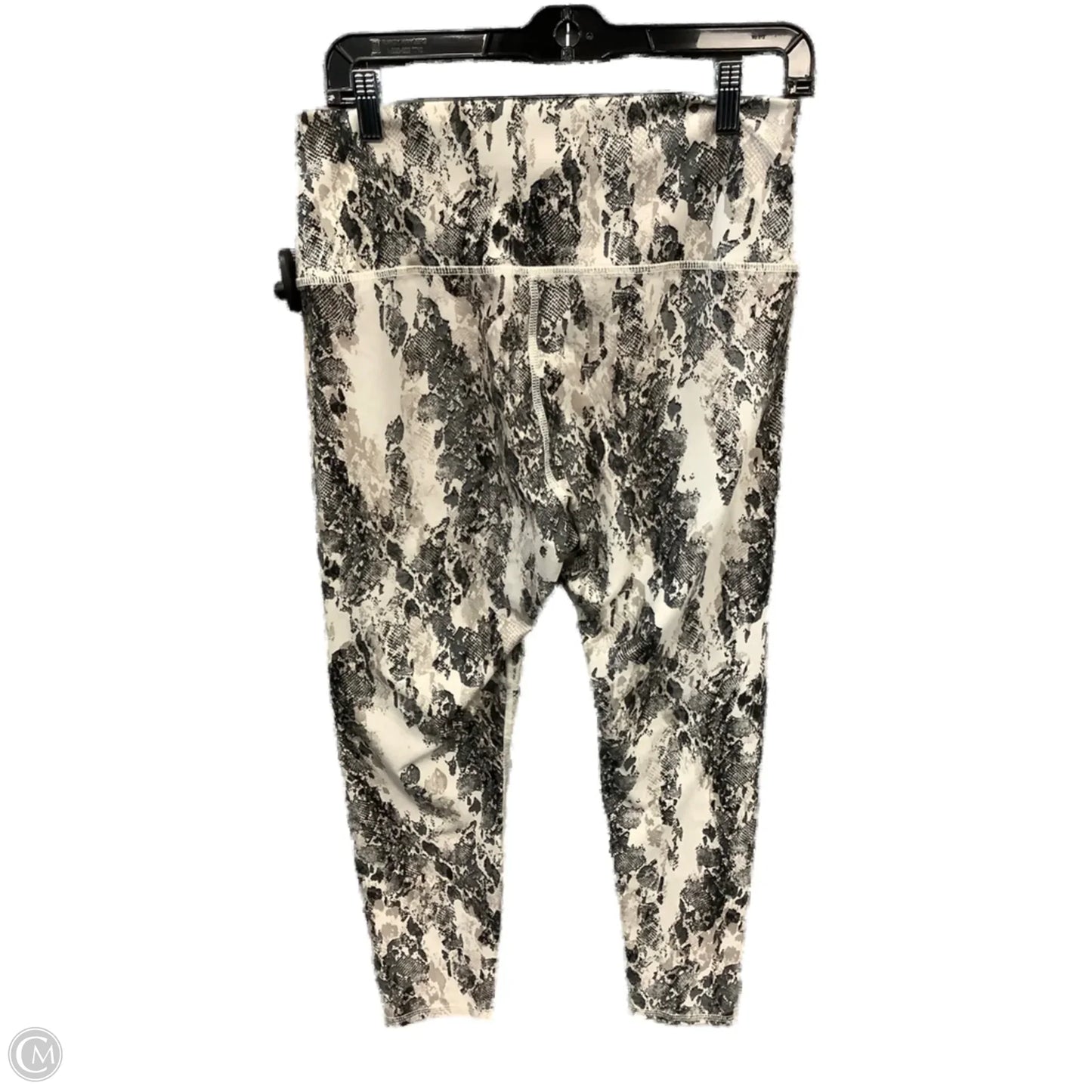 Athletic Leggings By Clothes Mentor In Snakeskin Print, Size: Xl