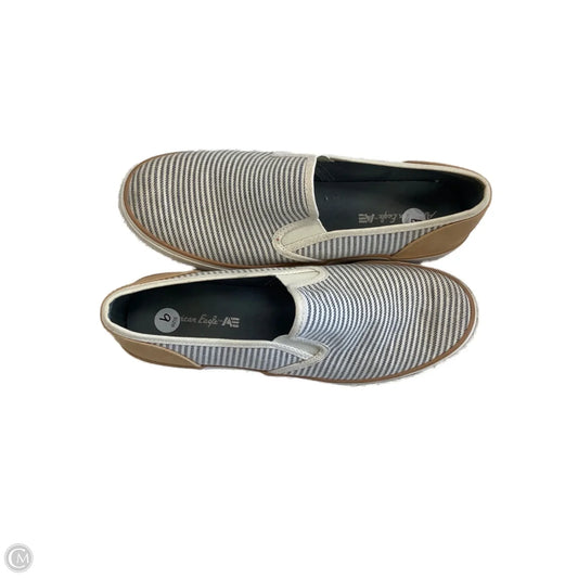 Shoes Flats By American Eagle Shoes In Blue & Cream, Size: 9