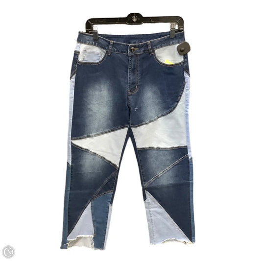 Jeans Straight By Clothes Mentor In Blue Denim, Size: 12