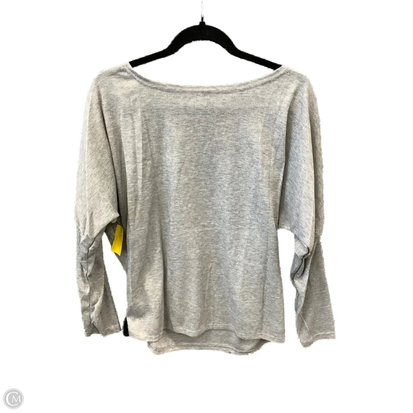 Top Long Sleeve By Clothes Mentor In Grey, Size: L