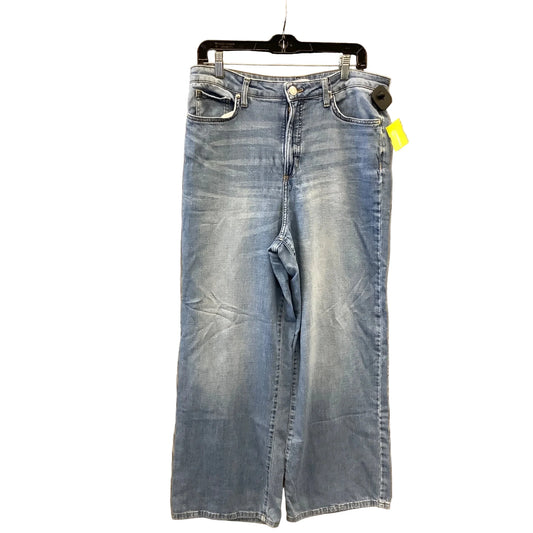 Jeans Wide Leg By Lc Lauren Conrad In Blue Denim, Size: 14