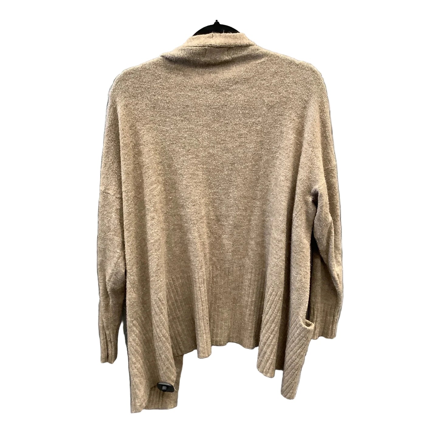 Sweater Cardigan By Dreamers In Brown, Size: L