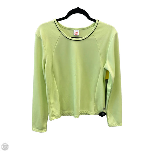 Athletic Top Long Sleeve Crewneck By Avia In Green, Size: Xl