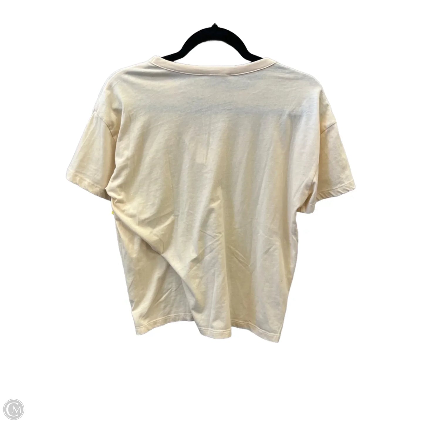 Top Short Sleeve By Maurices In Beige, Size: S