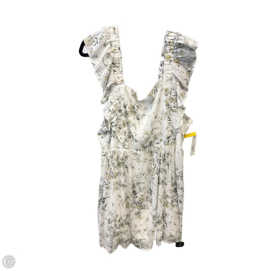 Dress Casual Short By Wallflower In White, Size: 2x