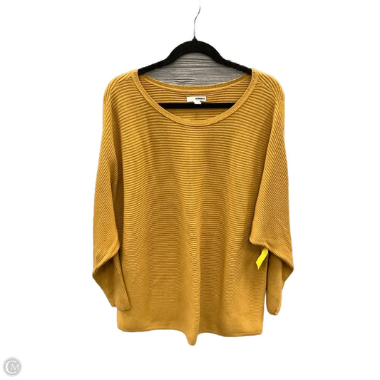 Sweater By Sonoma In Yellow, Size: 1x