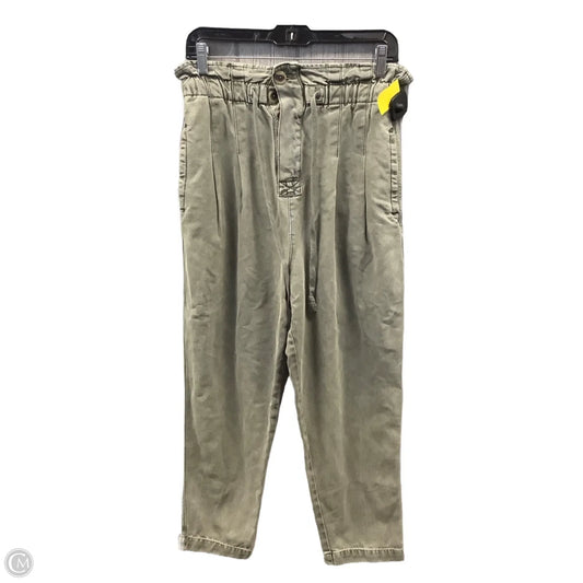 Pants Linen By Free People In Green, Size: 4
