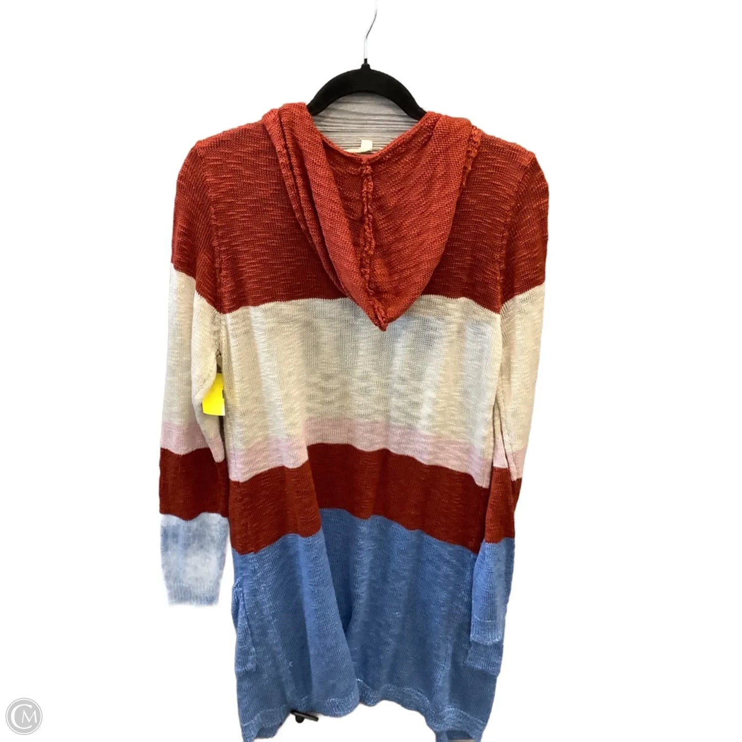 Sweater Cardigan By Ultra Flirt In Multi-colored, Size: L