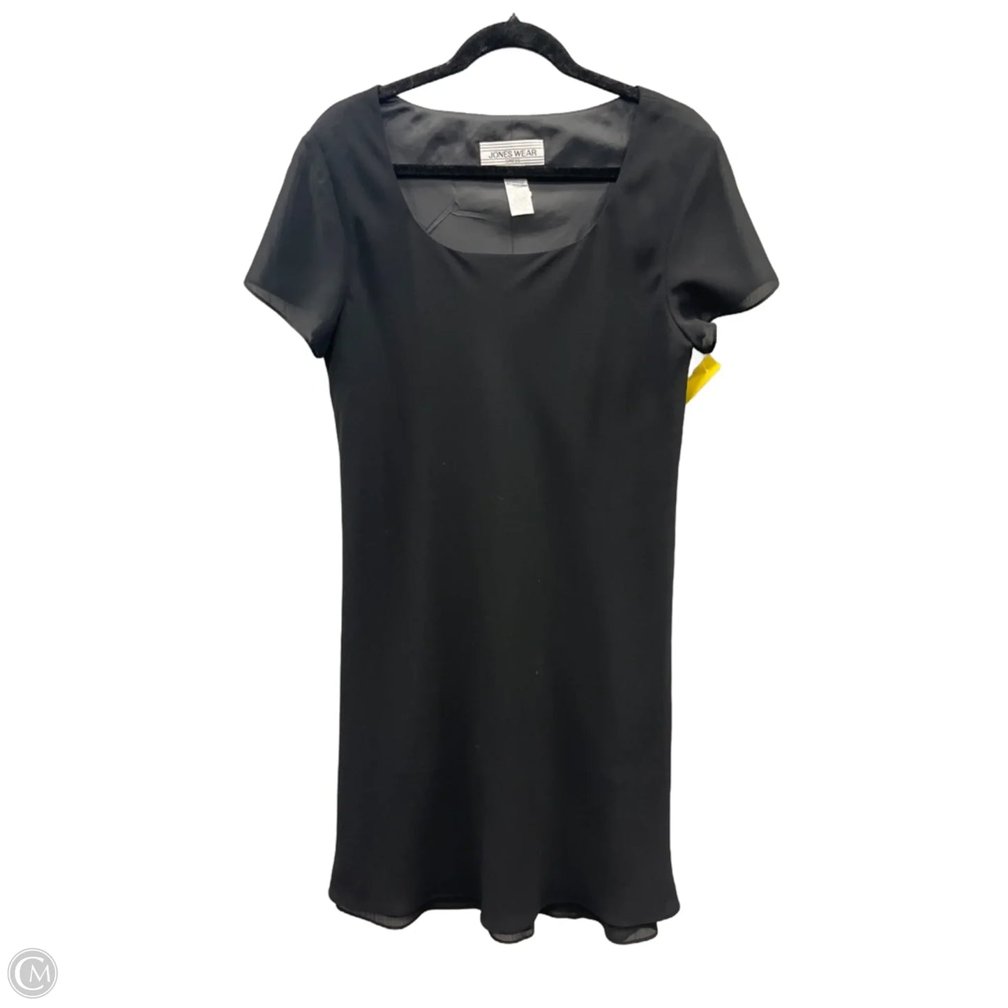 Dress Casual Midi By Jones Wear In Black, Size: Xl