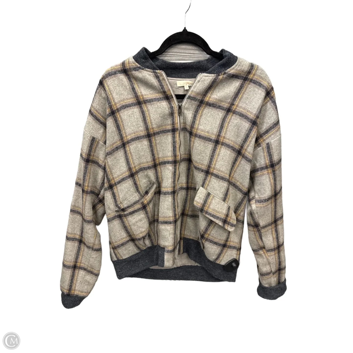 Jacket Other By Mystree In Plaid Pattern, Size: L