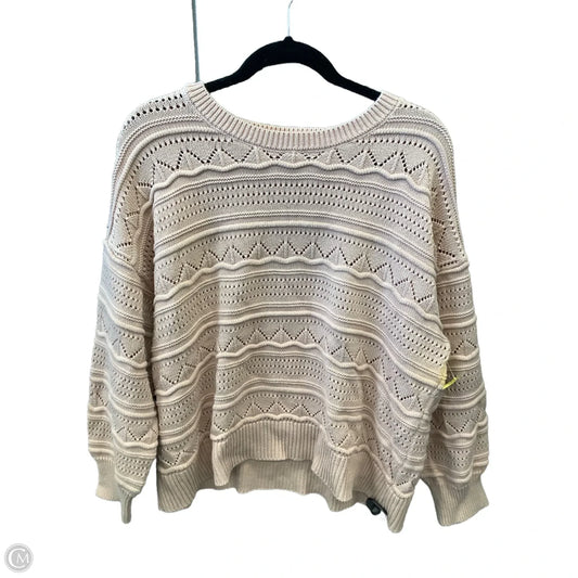 Sweater By Clothes Mentor In Pink, Size: Xl