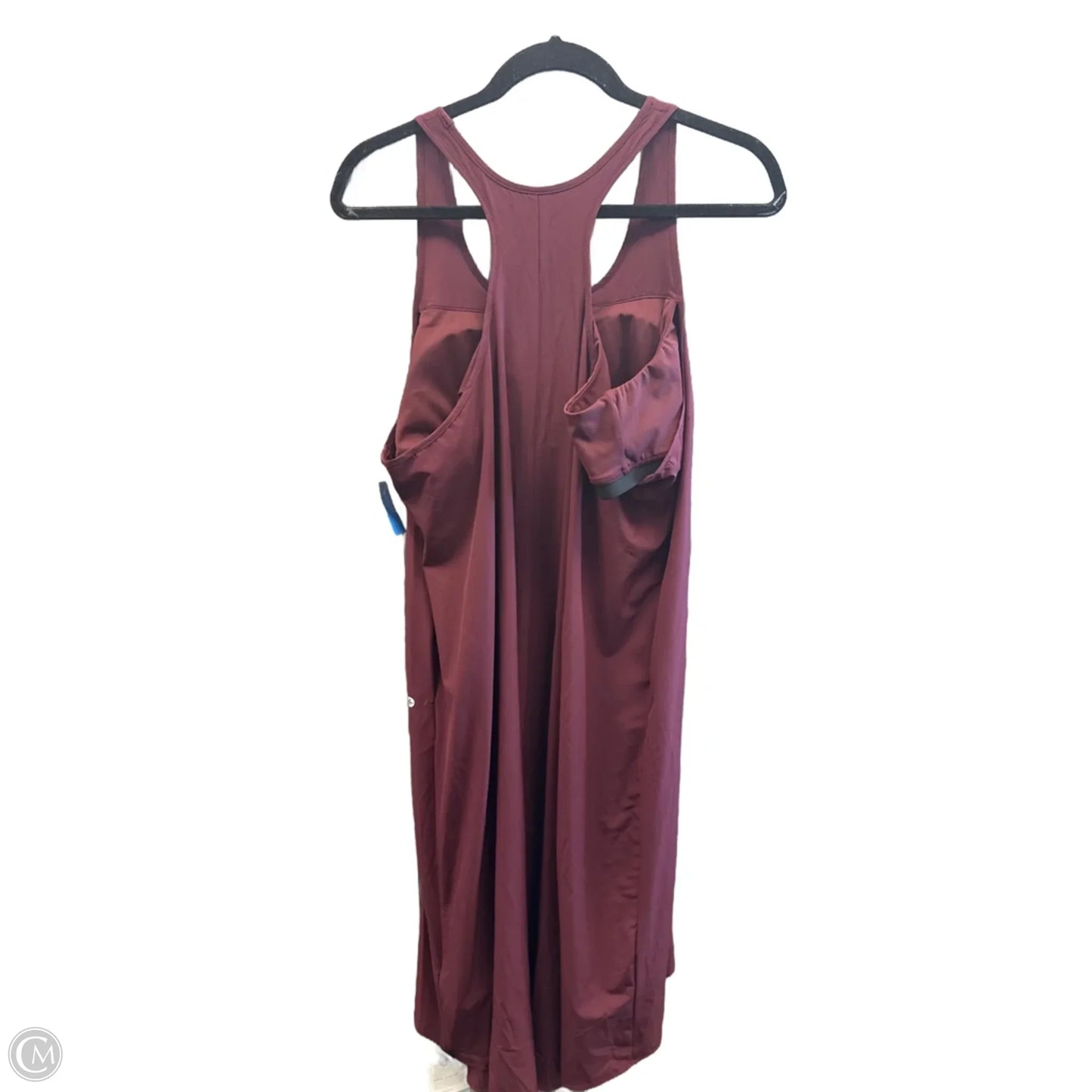 Athletic Dress By Halara In Maroon, Size: Xl
