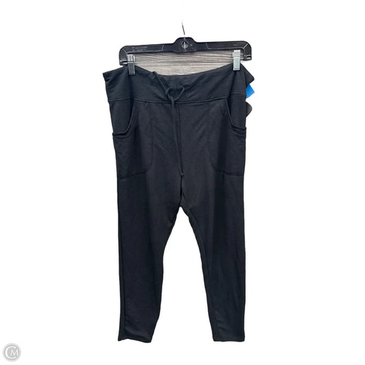 Athletic Pants By A New Day In Black, Size: 1x