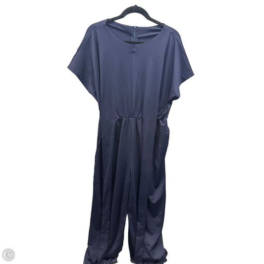 Jumpsuit By Clothes Mentor In Blue, Size: L