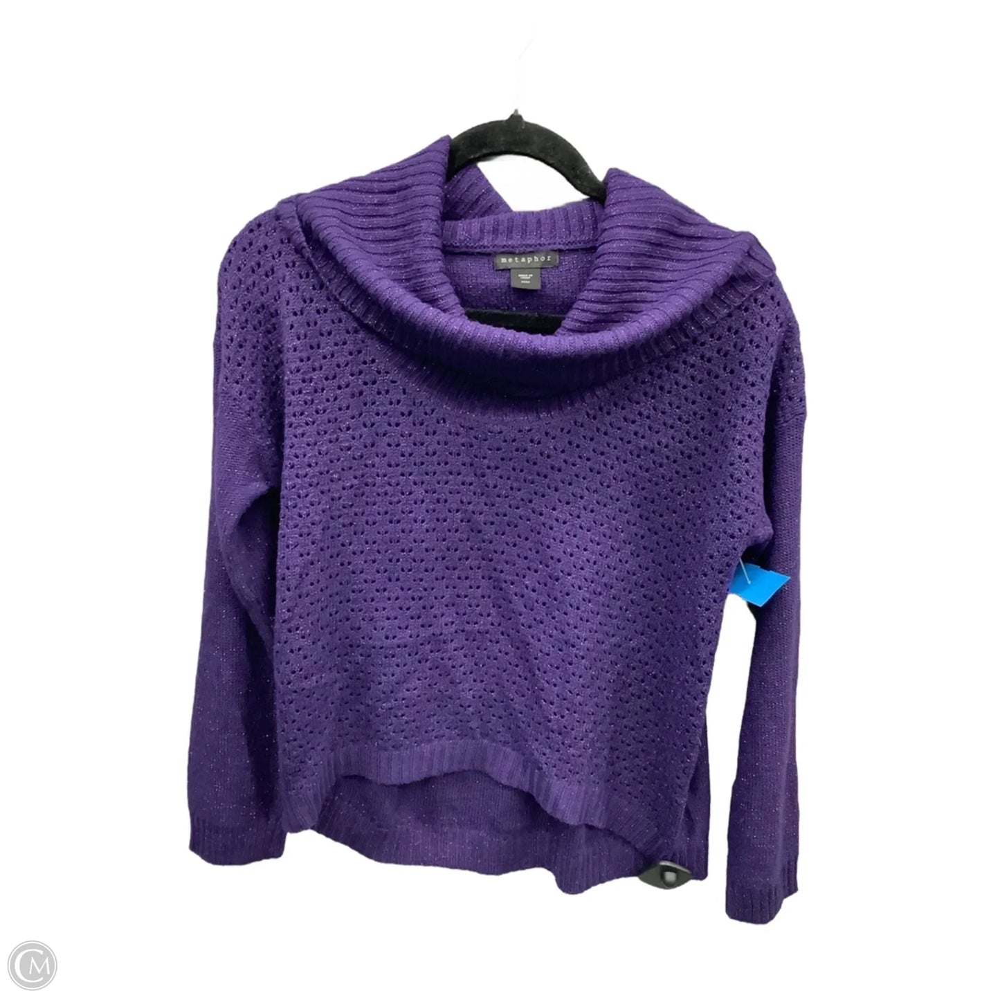 Sweater By Metaphor In Purple, Size: M