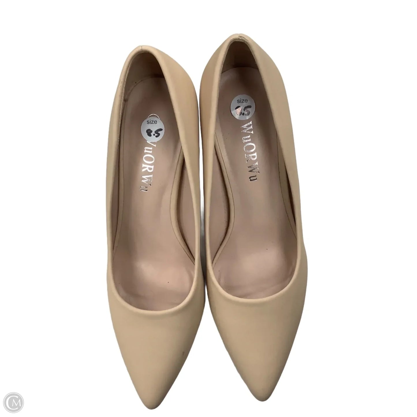 Shoes Heels Stiletto By Clothes Mentor In Tan, Size: 8.5