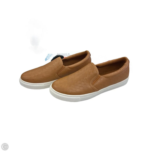 Shoes Flats By Pierre Dumas In Brown, Size: 9