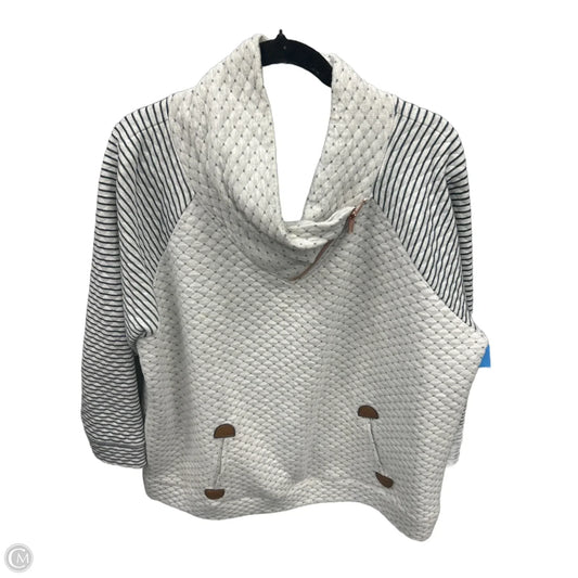 Sweatshirt Collar By Maurices In Grey, Size: 2x