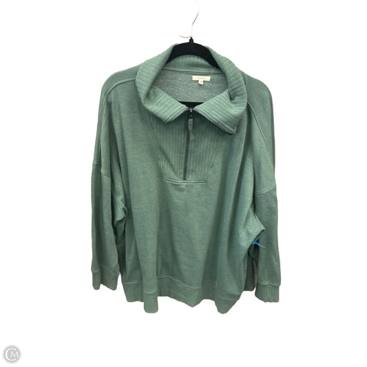 Sweatshirt Collar By Maurices In Green, Size: 3x