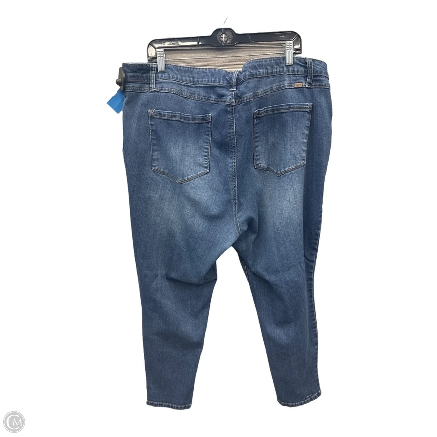 Jeans Skinny By 1822 Denim In Blue Denim, Size: 24