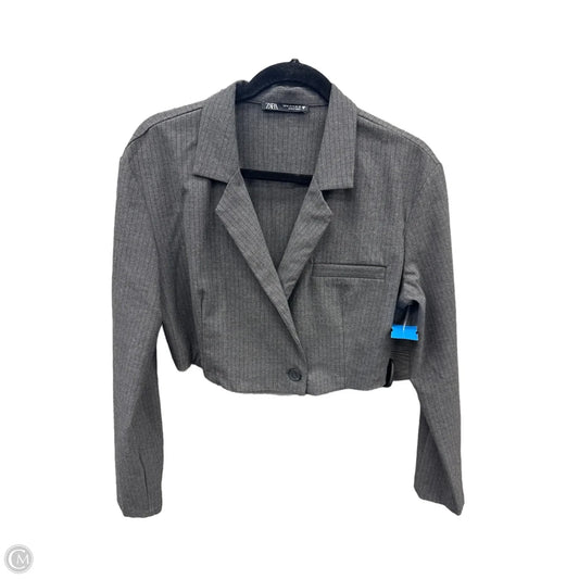Blazer By Zara In Grey, Size: M
