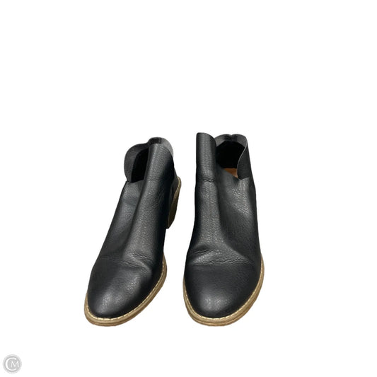 Boots Ankle Heels By Universal Thread In Black, Size: 7