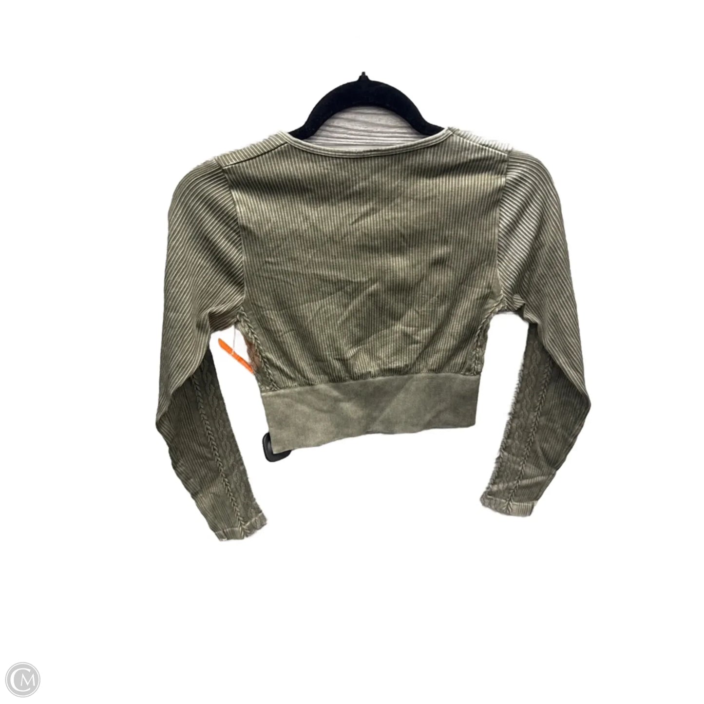 Athletic Top Long Sleeve Crewneck By Offline By Aerie In Green, Size: M