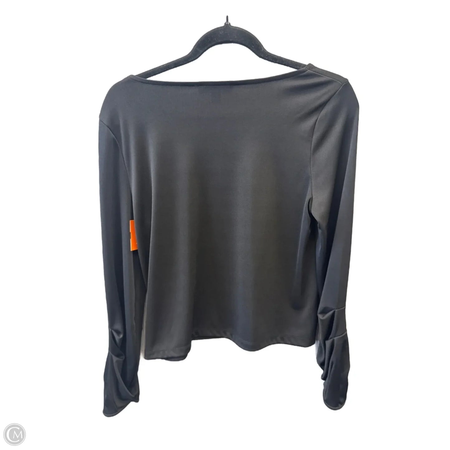 Top Long Sleeve By Inc In Black, Size: M