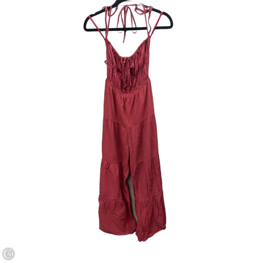 Jumpsuit By Clothes Mentor In Red, Size: S