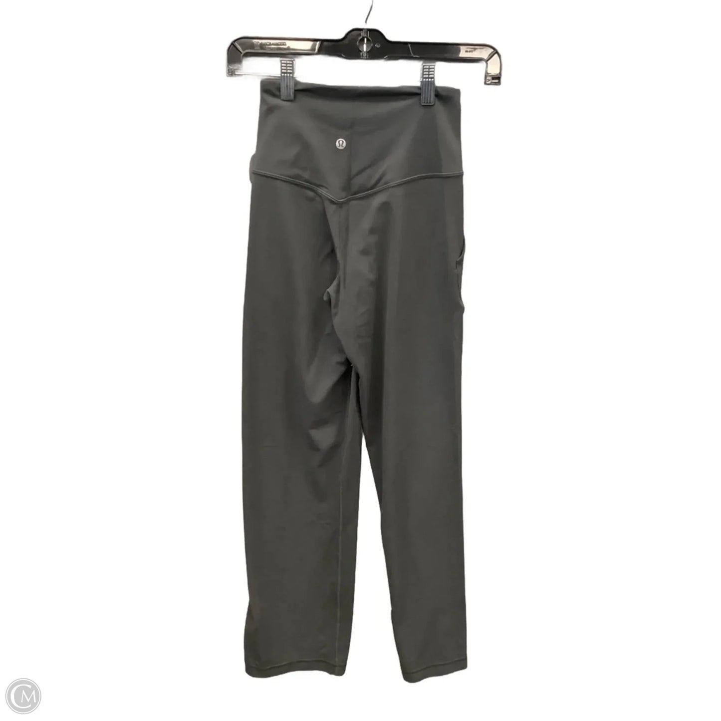 Athletic Leggings By Lululemon In Grey, Size: Xs