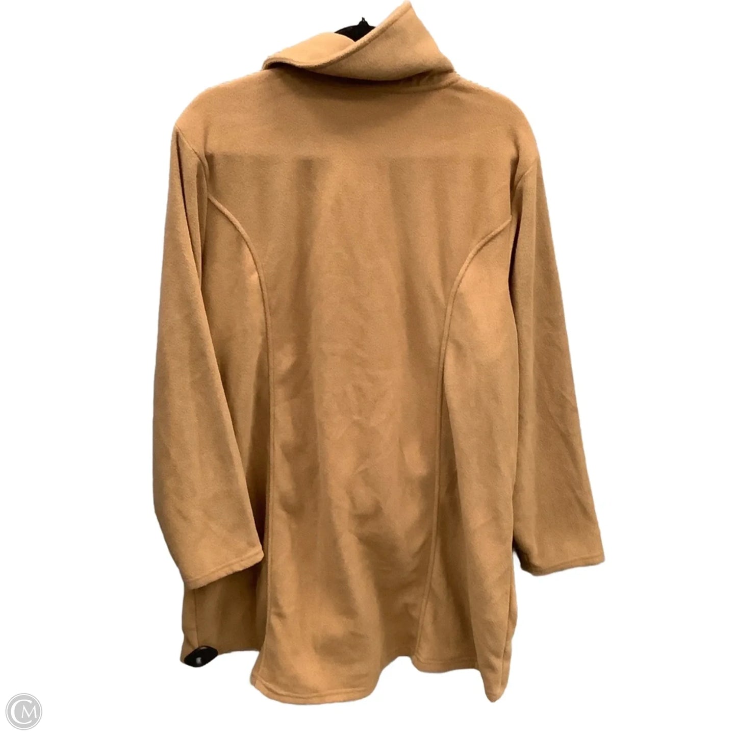 Jacket Fleece By D&co. In Brown, Size: 2x