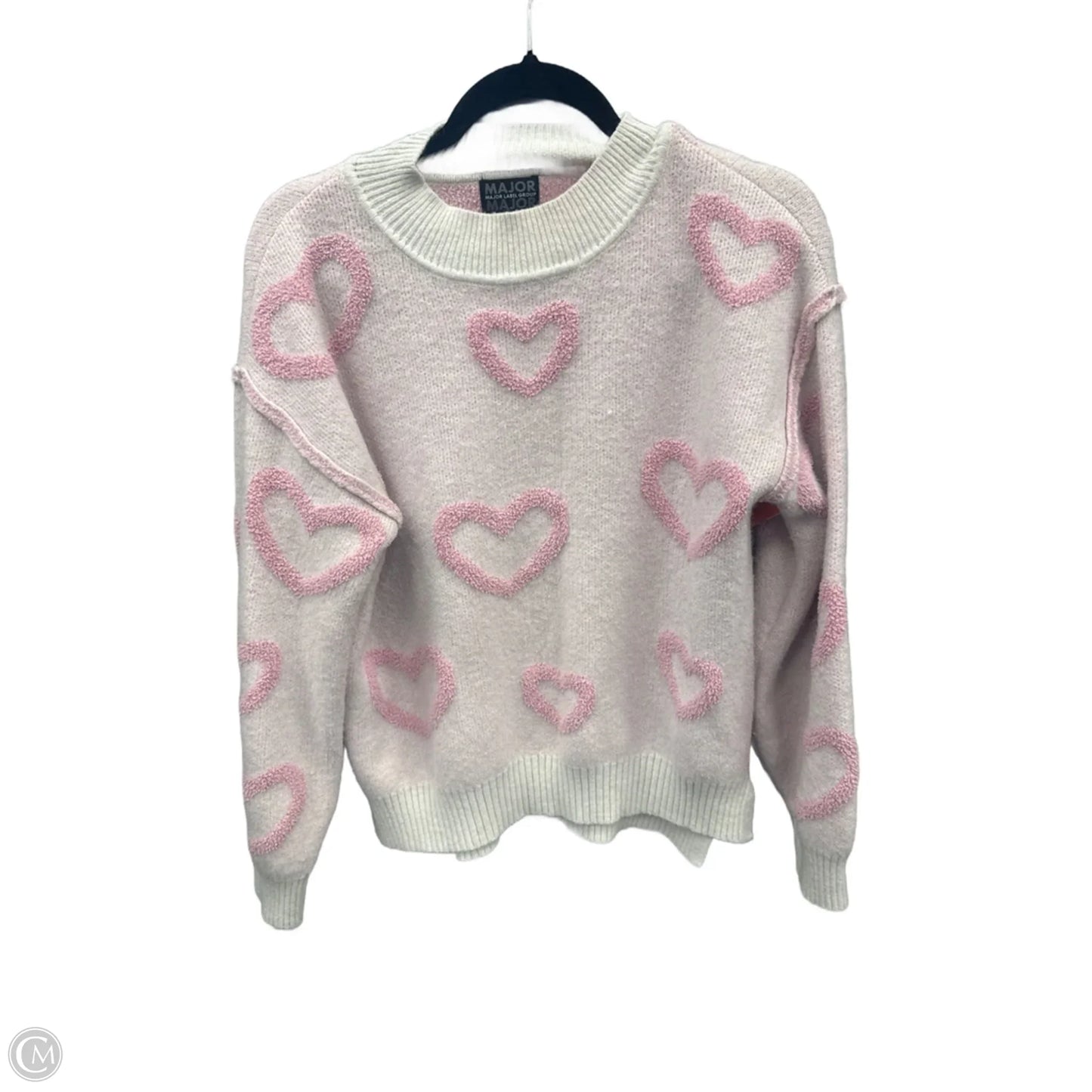 Sweater By Clothes Mentor In Pink, Size: M